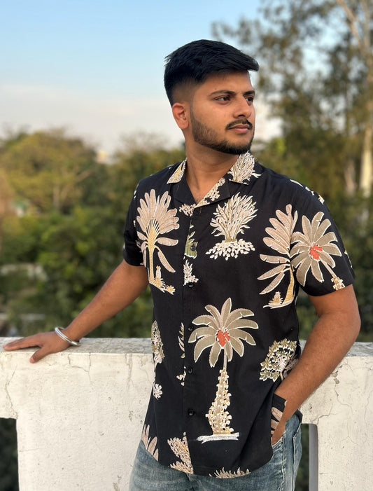 ISLAND BLACK MEN SHIRT